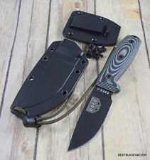 ESEE MODEL 3 3D FIXED BLADE MADE IN USA RAZOR SHARP BLADE MOLDED SHEATH & CLIP picture