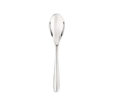 NEW CHRISTOFLE L'AME STAINLESS SET OF 6 DESSERT SPOONS #2427014 BRAND NIB F/SH picture