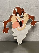 Tasmanian Devil Metal Sign Looney Tunes Cartoon Character Warner Gas Oil picture