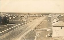 c1911 RPPC Postcard Town View Brunswick NE Antelope County Rose Photo Unposted picture