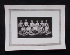 Antique 1935 Original Photo Hopedale High Ohio Girls Basketball Team With Names picture