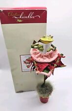 Dept 56 Patience Brewster Krinkles Potted Frog Ballerina  Christmas Decor picture