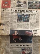 2003 USA Today Newspaper Recruiting Signing Day Reggie Bush Andre Caldwell picture