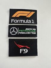 3 Pack Ultimate F1 Patch combo MERCEDES PETRONAS FORMULA F1 RACING Iron-on PATCH picture