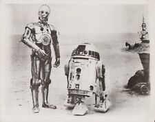 HOLLYWOOD STAR WARS C-3PO R2-D2 PORTRAIT VINTAGE 1977 ORIGINAL Photo 593 picture
