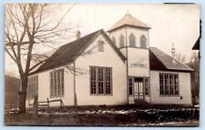 PUBLIC SCHOOL RPPC 1910's-1920's ERA GREAT ARCHITECTURE LOCATION UNKNOWN picture