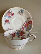 Vintage Fine Bone China by Tuscan Demitasse (small) cup and saucer picture