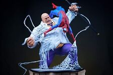 Custom Marvel 1/4 Spider-Man Vs Kingpin Figure Statue Diorama Only 50 Made RARE picture