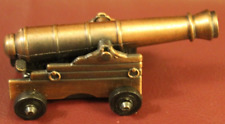 Miniature Bronze Die Cast Metal Collectible Cannon Pencil Sharpener picture