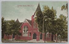 Church & Religious~Albia Iowa~Christian Church~Vintage Postcard picture