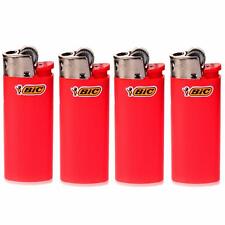 4 - Red Mini Bic Lighters  picture