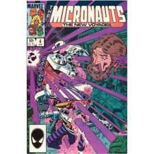 Micronauts (1984 series) #4 in Very Fine condition. Marvel comics [b  picture