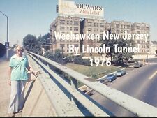 35mm slide - Weehawken, New Jersey by Lincoln Tunnel - 1976 picture