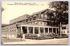 The Colonial Hotel Claremont New Hampshire NH Vintage Postcard picture