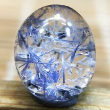 3.2Ct Very Rare NATURAL Beautiful Blue Dumortierite Quartz Crystal Pendant picture