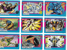 1992 Impel Marvel Uncanny X-Men Series 1 Complete Card Set #1-100 + Holograms picture