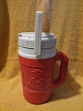 Vintage Pizza Hut Relief Pitcher Igloo Half Gallon Cooler Red White Nostalgic picture