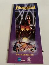 Vtg 1992 Disney Ephemera Disneyland Souvenir Brochure Fantasmic Premier picture