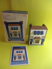 2004 Hallmark Barber Shop and Beauty Shop 21st Nostalgic Houses and Shops SDB picture