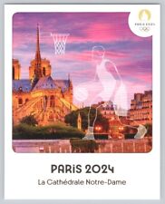Basketball POSTCARD Paris France 2024 Official Olympic and Paralympic Games picture