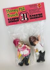 Vintage Mattel Honey Hill Bunch Baskin Robbins RARE Bunny  & Richie Dolls MIP picture