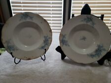 antique sevres bowls Blue Flower, Set Of 2. Have Chips And Defects  picture