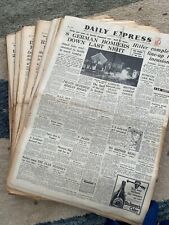 Daily Express Newspaper  27th 28th 29th OR 30th December 1944 ORIGINAL picture