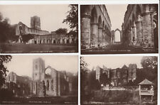 lot of 4 rppc real photo postcards Fountains Abbey England by Lilywhite picture