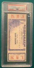 PSA graded 1960 Democratic National Convention 6th session ticket picture
