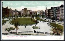 Postcard Mulberry Bend Park New York City NY S47 picture
