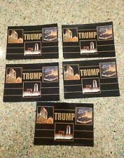 Vintage Trump Taj Mahal+Plaza+Marina Atlantic City Boardwalk PostCard(5ct.) L2-7 picture