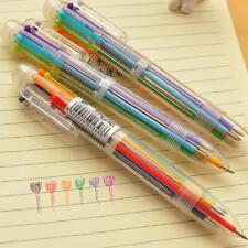 6 In-1 Multi-color Color Ballpoint Pen Ball Point Pens Kids-School/Office Supply picture