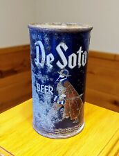 De Soto DeSoto Flat Top Beer Can - Tennessee Brewing - RARE 1000+ picture