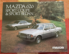 VINTAGE 1980 1981 MAZDA 626 CAR ADVERTISING DEALER BROCHURE - EXCELLENT picture