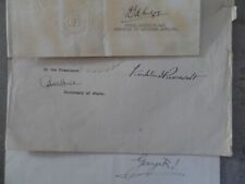 Franklin D Roosevelt, Cordell Hull, King George V, J Hertzog. Penned Signature's picture