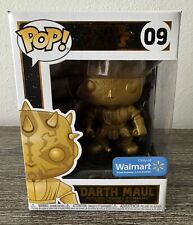 Darth Maul #09 (Gold Metallic Walmart Exclusive) Funko Pop Disney: Star Wars picture