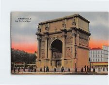 Postcard La Porte d'Aix Monument Marseille France Europe picture