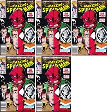 The Amazing Spider-Man #366 Newsstand Cover Marvel Comics - 5 Comics picture