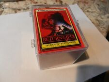 Topps RETURN OF THE JEDI 1983 Series 1 complete 132 card set A+ SHAPE Star Wars picture