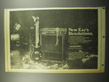 1974 Acoustic Amplifiers and PA Systems Ad - New Ear's Resolutions picture