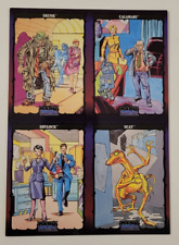 1993 Comicfest DARK DOMINION Promo TRADING CARD AD Uncut DEALER SHEET PROMOTION picture