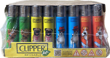 Clipper Classic CP11R Lighters 48 Ct Fresh Dogs Reusable Refillable picture