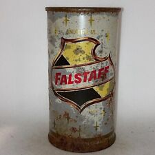11oz Falstaff flat top beer can picture
