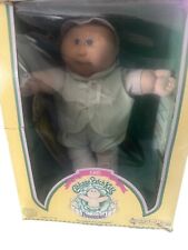 1985 Cabbage Patch Preemie Boy Xvaier Roberts Blue Eyes All Original Outfit Shoe picture