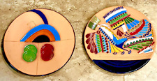 Vintage Santo Domingo Dominican Republic Decorative Plates (2) picture