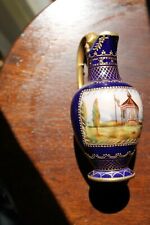 19 th Cent Hand Painted Miniature Pitcher picture