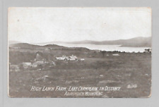 Postcard High Lawn Farm Lee MA, Lake Champlain Adirondack Mountains NY picture