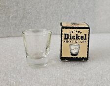 Vintage George Dickel 1995 Signature Etched Whiskey Shot Glass by Libbey NOS picture