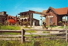 1969 NC Maggie Valley Ghost Town in the Sky Stage Coach 4x6 postcard CT27 picture