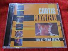 2001 CURTIS MAYFIELD LIVE at RONNIE SCOTT'S 1988 CD & DVD SET - IMPRESSIONS picture
